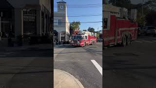 M-LFD Q8728 Responding To A Car Vs. Pole.