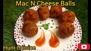 Mac N Cheese Balls | Macaroni Cheese Bites | Cheesy Balls | Delicious Appitizzer