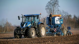 Siew Pszenicy Nowym Nabytkiem 2021 ☆ New Holland T7.165S & RABE Mega Seed 3001 S ☆ AGRO Wiesniak™