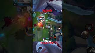 Ahri outplayed 1hp gameplay highlight #wildrift #shorts