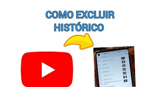 Como limpar histórico de pesquisa do YouTube.