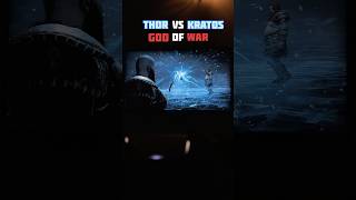 Thor vs Kratos ⚡️| God of War Ragnarok | PS5 #games #ps5 #thor #thorragnarok #godofwar #god #gamer