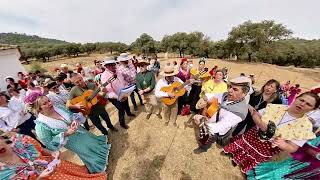 Romería Ntra. Sra. de Las Virtudes en La Nava (Huelva) - Momento del Ángelus