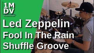 1MDV - The 1-Minute Drum Video #97 : Led Zeppelin / Fool In The Rain Shuffle Groove