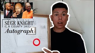 Suge Knight | His Official Jail Autograph Must See