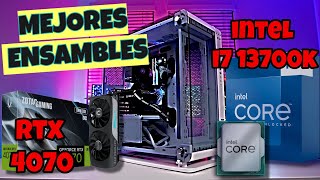 INTEL I7 13700k + RTX 4070 MEJORES ENSAMBLES CALIDA - PRECIO