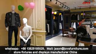 lady clothes shop design, decor clothing store - JOVA display furniture