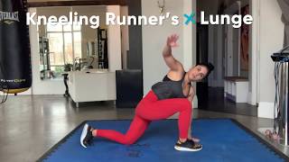 Kneeling Runner's Lunge I Dollar Train Club