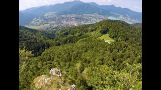 Wanderung zum Riederstein überm Tegernsee (Aug. 2018)