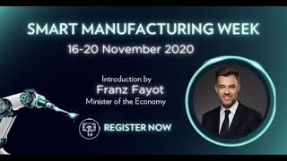 Smart Manufacturing Week - 16 to 20 November 2020 - Luxembourg