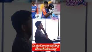 Sanju Samson talking about his batting #sanjusamson #sanjusamsoncentury #india #1ontranding #cricket