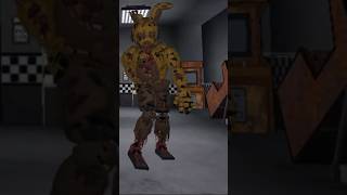 Springtrap FALLS down! #roblox #fnaf #fivenights #rp #roleplay #robloxedit #robloxshorts #springtrap