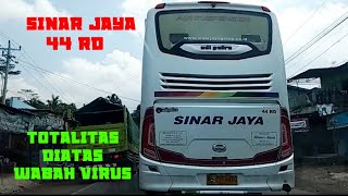 Sinar jaya 44 RD ||  totalitas tetap berangkat diatas wabah virus