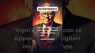 Investimenti e crisi economiche, il connubio perfetto secondo Warren Buffett - #short