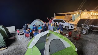 Amazing Camping experience at Jabel Jais on the coldest day of the year 3rd Feb 2024.