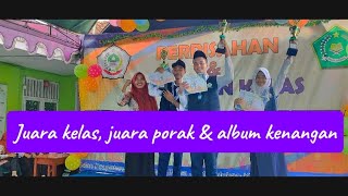 Juara kelas, juara porak album kenangan perpisahan MTs GUPPI Juntinyuat tahun pelajaran 2023/2024