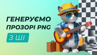 Генеруємо зображення з прозорим фоном | PNG Maker AI