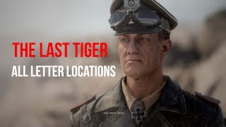 The Last Tiger - All letter locations (Battlefield V War Stories)