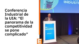 Federico Poli sobre lo ocurrido en la Conferencia Industrial de la UIA