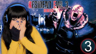 YOU SIMPLY CAN'T ESCAPE NEMESIS!! [RE3 REMAKE Part 3] | Regina Plays