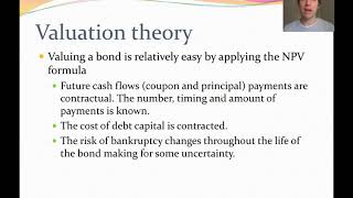 Lecture 8 - Valuation 1A