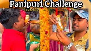 Pani Puri Challenge | Spicy Food Challenge | Famous Golgappa Challenge  | Indian Street Food #food