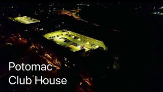 Potomac Club House (night), VA | HOBBY DRONE