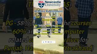 Newcastle University Open for Sep 23 Intake #studyabroad #newcastleuniversity #shorts