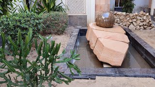 نافورة لحديقة المنزل والمساحات الكبيرة Home garden design Fountain