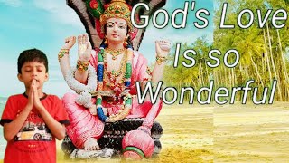 God's Love Is So Wonderful Nursery Rhymes | Popular Nursery Rhymes For Children