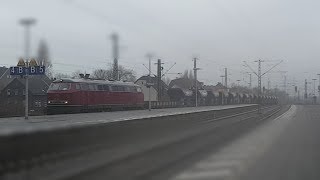 Züge am HBF Gelsenkirchen: BR 218 455, 101, 146, ICE 2...