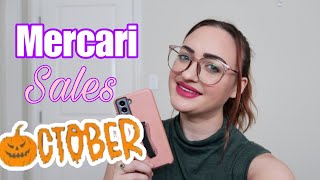 Sales on Mercari | October 2023 | Part-Time Reseller