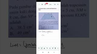 Latihan Soal US/UH/PH/PAT/PAS Mat Kelas 8 semester 2 #matematika #maths #matematika #lesonline