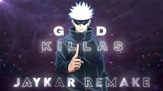 [ Free Project FIle ] Jaykar Remake // Gojo Satoru - God Killas || AMV-Edits (4K 60FPS)