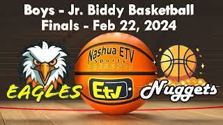 NASHUA (NH) 2024 Jr BIDDY BOYS CHAMPIONSIP BASKETBALL GAME