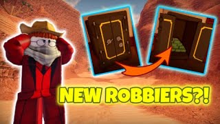 NEW ROBBERIES Coming to The Wild West! | ROBLOX | The Wild West