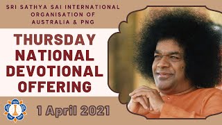 🔴 Thursday National Devotional Offering | 01 April 2021, 8.00 PM AEDT