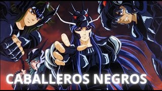 ⚫ Los CABALLEROS NEGROS y MERCENARIOS | Su Historia y Papel en SAINT SEIYA