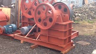 10tph Jaw Crusher Working Test for Granite/Small Crusher/crasher