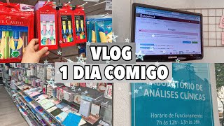 BIOMEDVLOG17: Passeando em papelarias + me organizando pro estágio | Márcia Luna