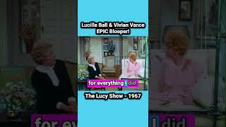 Lucy & Viv Blooper #1960s  #funny #ilovelucy #thelucyshow #lucilleball #vivianvance #lucy #funny