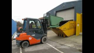 Tong Auto Roll Tipping Skip