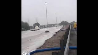 JUST NOW| 7th Ring Road in KUWAIT FLOODS