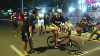 HASIL RACE BYPASS JUANDA‼️Kriting vs Reharsan | Balap sepeda onthel surabaya