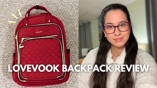 Lovevook Laptop Backpack REVIEW | Stylish & Affordable Women's Travel Backpack