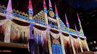 New York: Saks Fifth Ave Holiday Window 2019