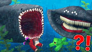 JJ's BLOOP vs Mikey's EL GRAN MAJA Survive Battle in Minecraft - Maizen