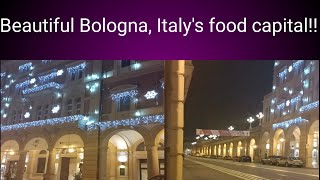 Bologna's Food Capital | Beautiful Bologna Italy| The Red City