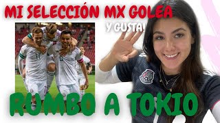 SELECCIÓN NACIONAL DE MÉXICO GOLEA A COSTA RICA 3-0 | PREOLÍMPICO RUMBO A TOKIO