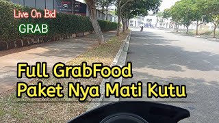 LIVE ONBID GRAB, Full GRABFOOD PAKET NYA MATI KUTU